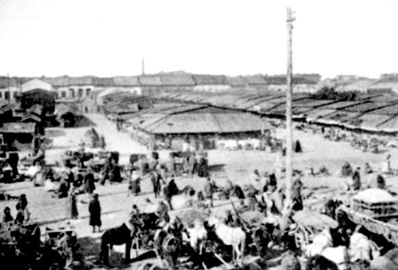 Bazarnaysa square, Nikolaev, c. 1900 photo