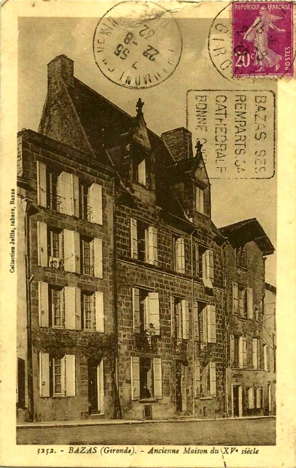 Bazas - ancienne maison