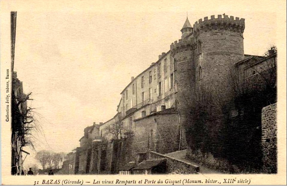 Bazas - porte de Gisquet 5