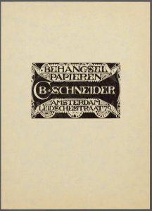 Bazel, Karel Pieter Cornelis, de (1869-1923), Afb 010054000012 045