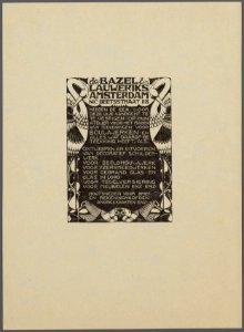 Bazel, Karel Pieter Cornelis, de (1869-1923), Afb 010054000012 060