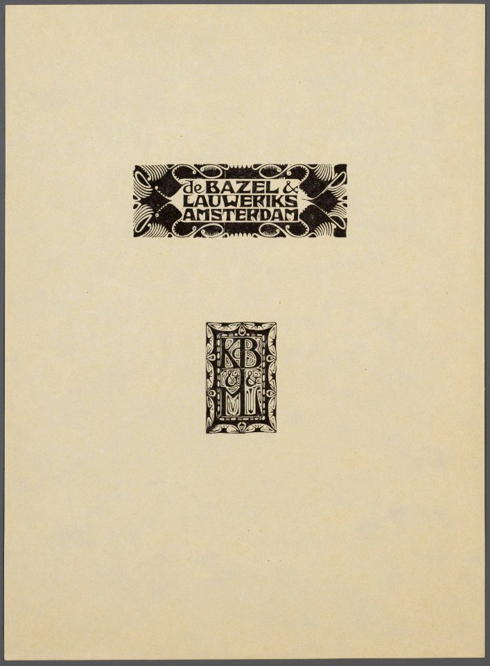 Bazel, Karel Pieter Cornelis, de (1869-1923), Afb 010054000012 061