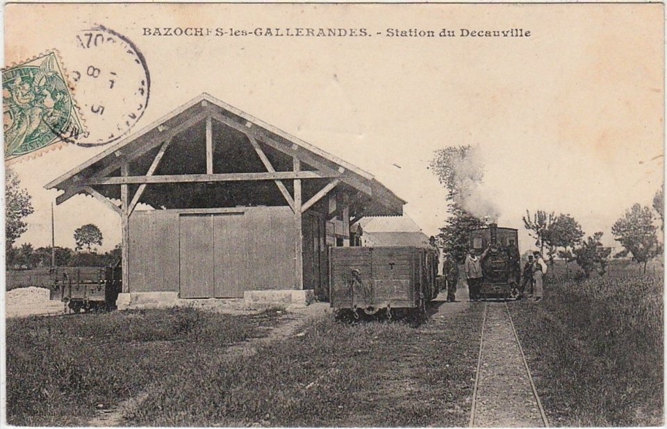 Bazoches-les-Gallerandes - Station du Decauville