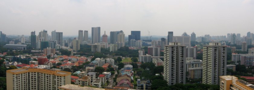 Novena, panorama, Aug 06