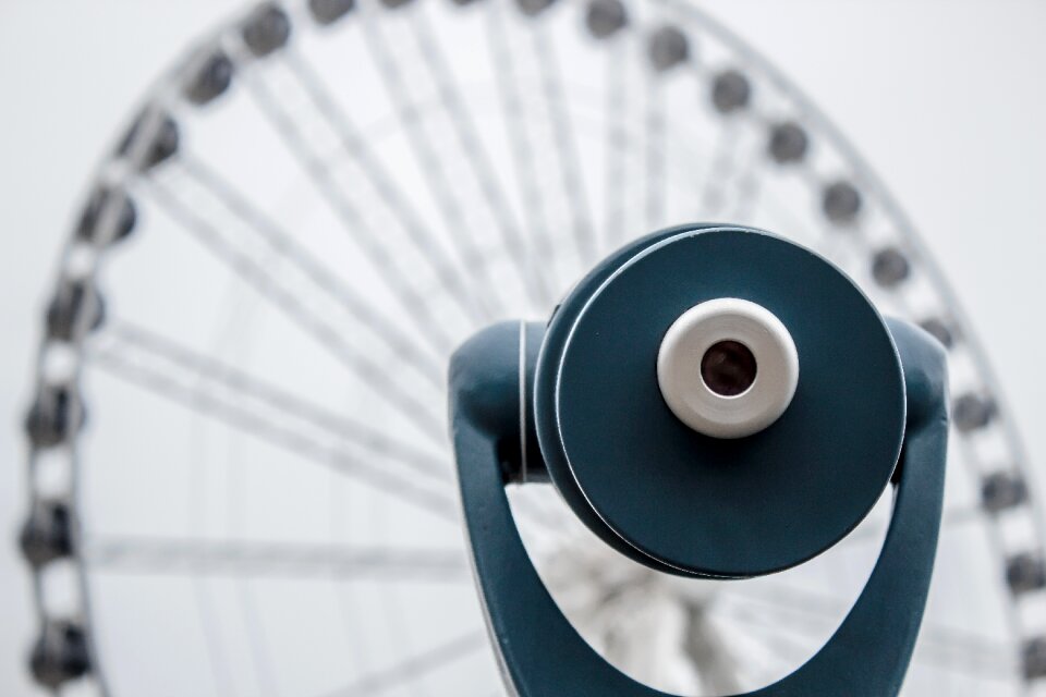 Ferris wheel lookout viewer