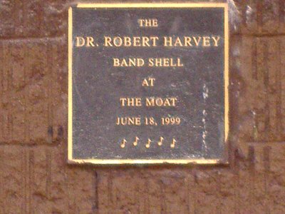 Open-air theater (plaque 2), Applegate Park - Merced, California
