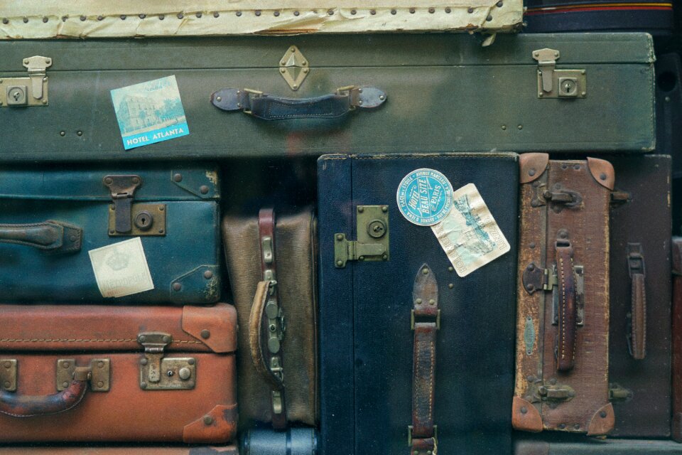 Bag suitcase travel photo