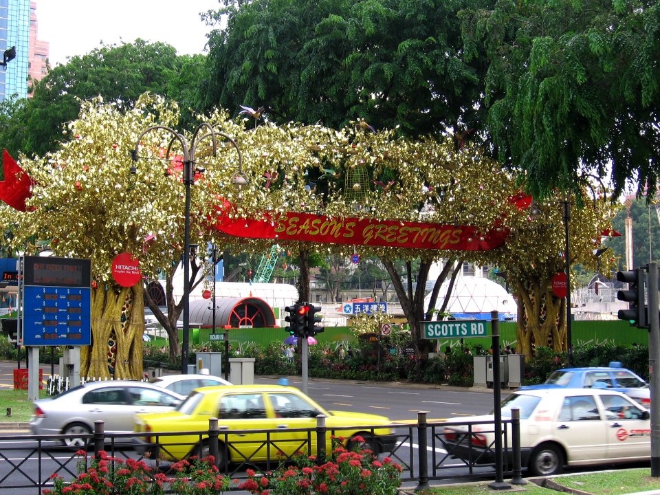 Orchard Road, Xmas, Dec 06