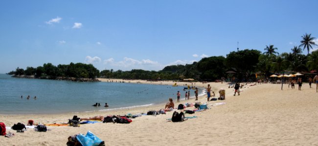 Palawan Beach, panorama, Aug 06 photo