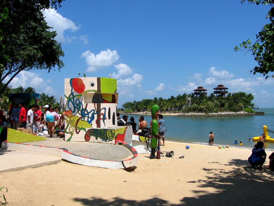 Palawan Beach 7, Sentosa, Aug 06