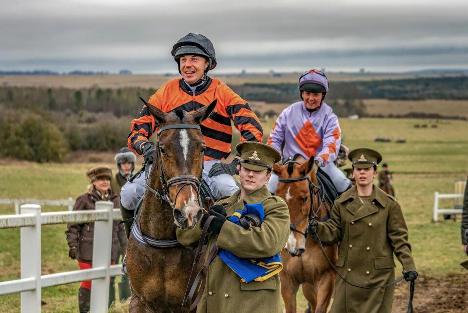 Jockey thoroughbred competition