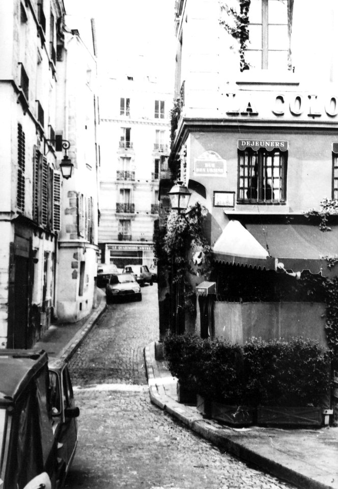 Paris in 1981 - Rue de la Colombe