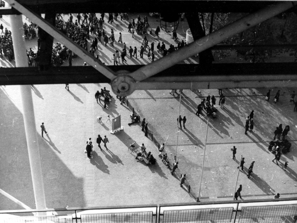 Paris in 1981 - Place Georges-Pompidou