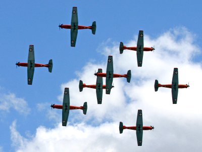 PC-7 Team Keuzung Formation Diamant