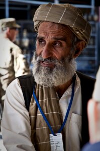 Beard aging afghanistan photo