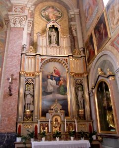 Pfarrkirche Silz Seitenalter rechts