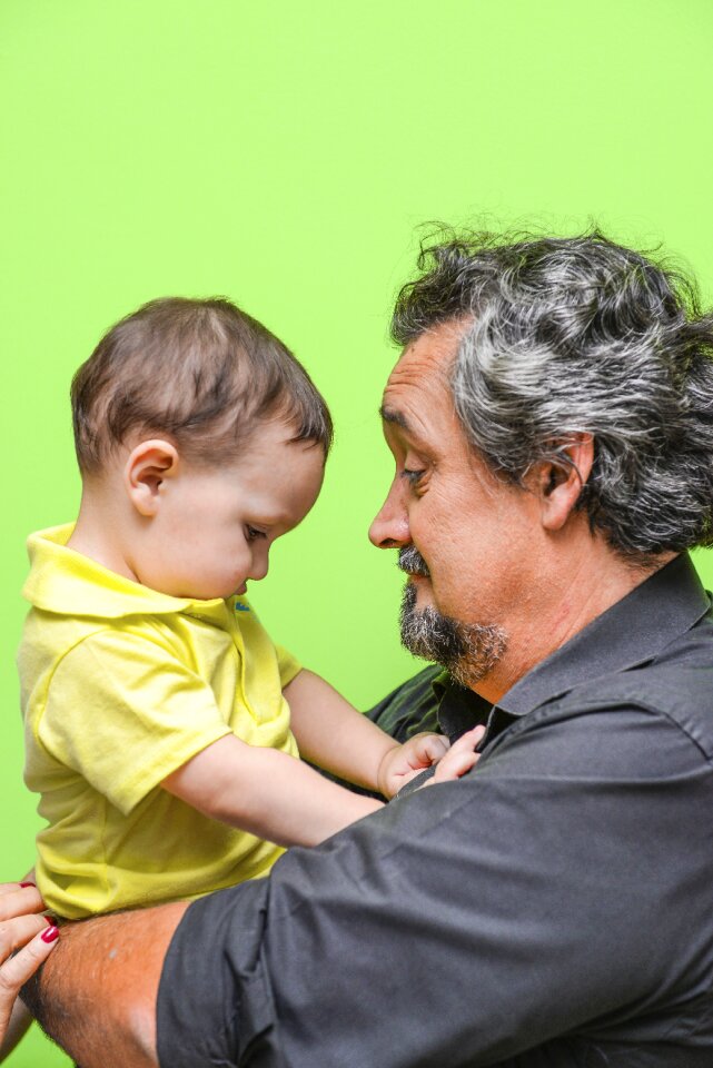 Father baby son