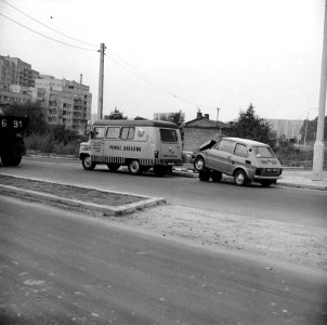 Pomoc drogowa. Nowoursynowska 1979