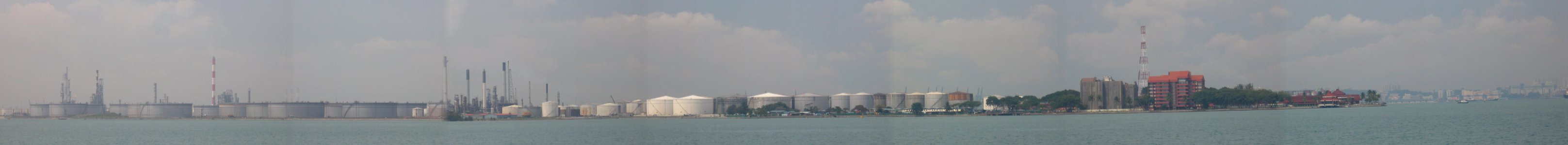 Pulau Bukom, panorama, Nov 06
