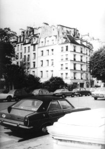 Quai de Montebello & rue Saint-Julien-le-Pauvre, Paris 1981 photo