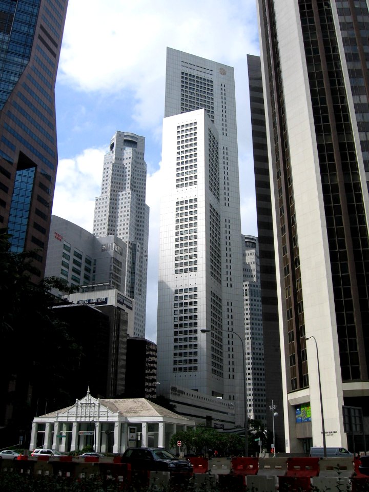 Raffles Place Skyscrapers, Jan 06