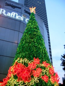 Raffles City 3, Xmas, Dec 06