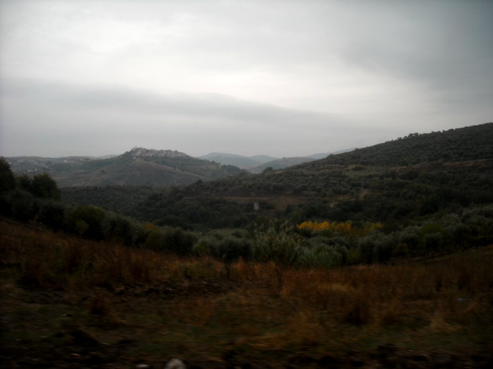 Ripacandida vista dalla provinciale vecchia per Rionero