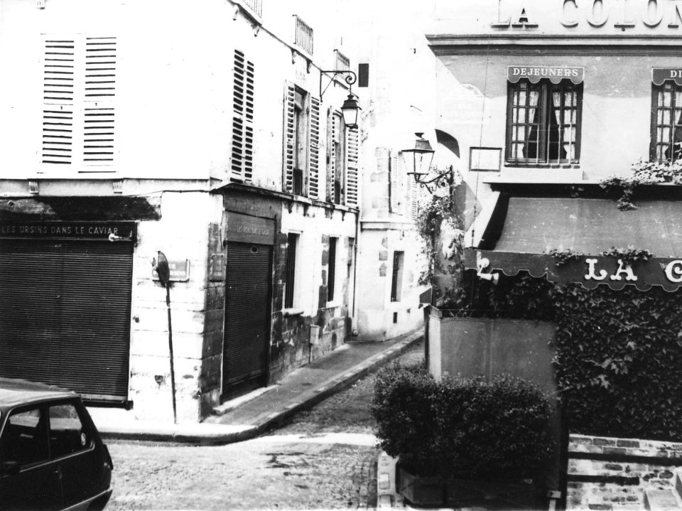Rue de la Colombe, Paris 1981