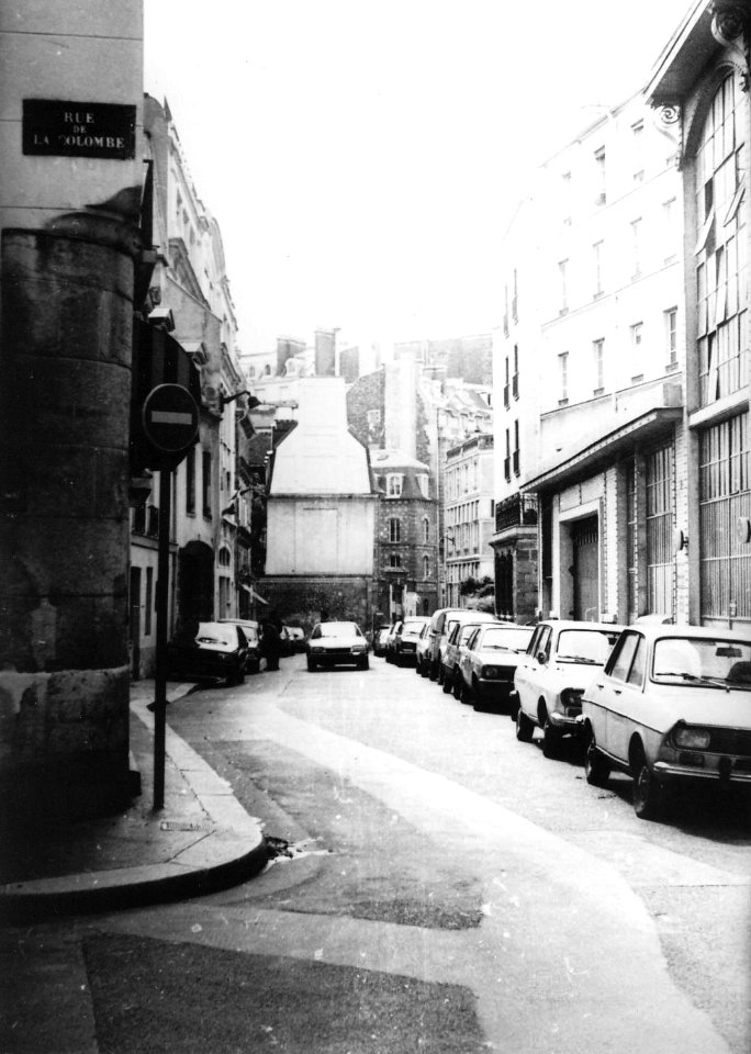 Rue Chanoinesse, Paris 1981