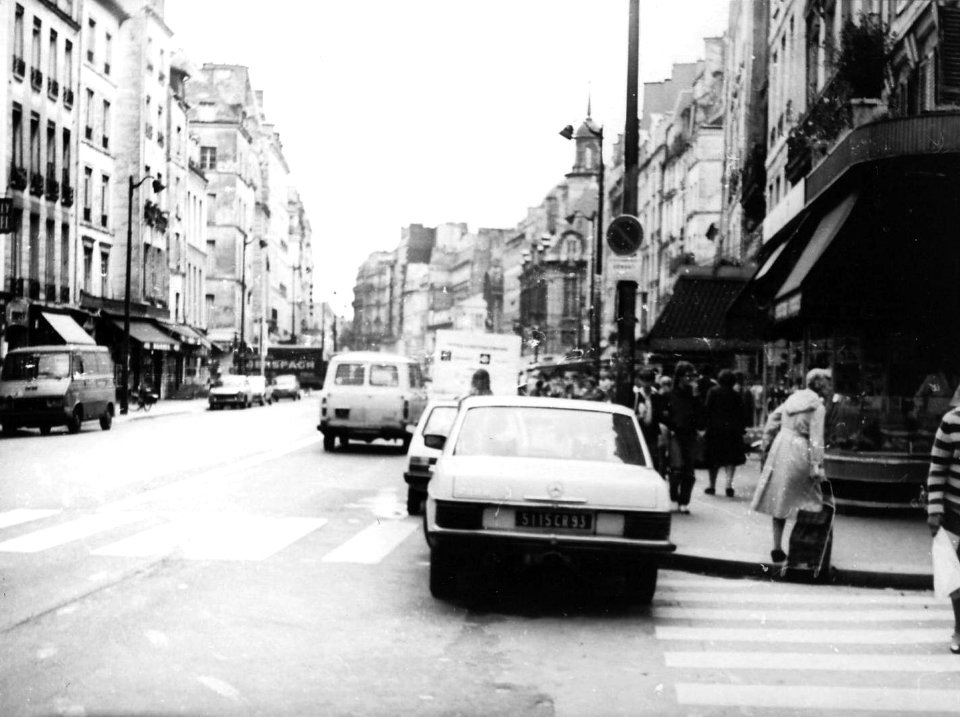 Rue Saint-Antoine, Paris 1981