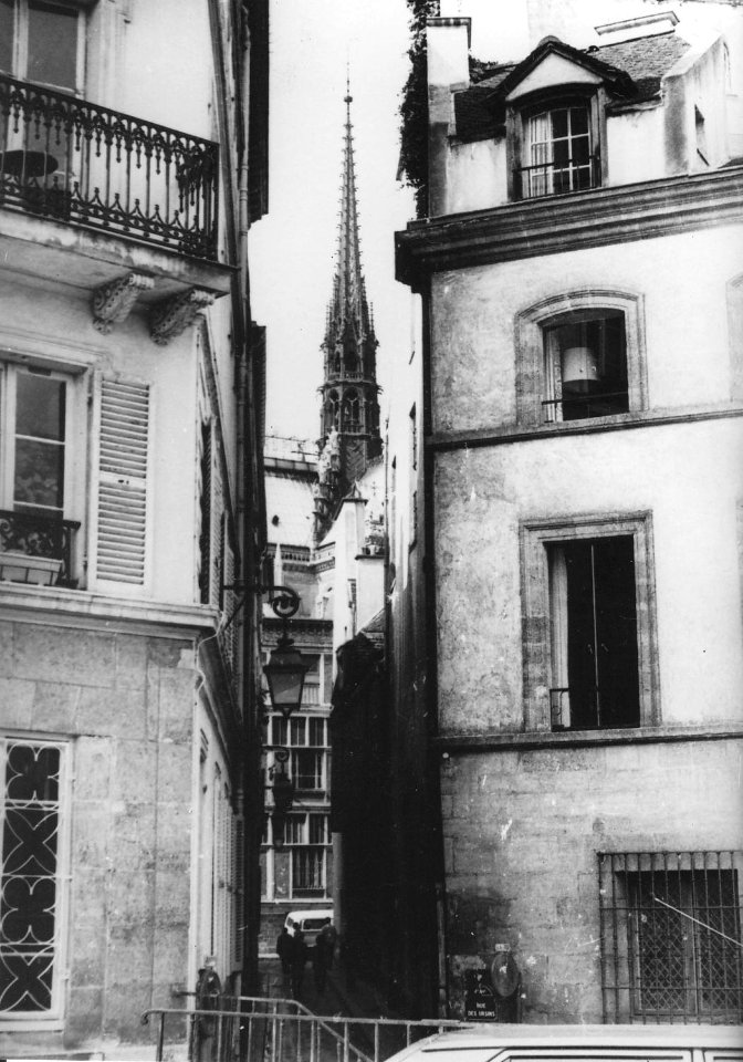 Rue des Chantres, Paris 1981