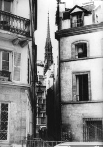 Rue des Chantres, Paris 1981
