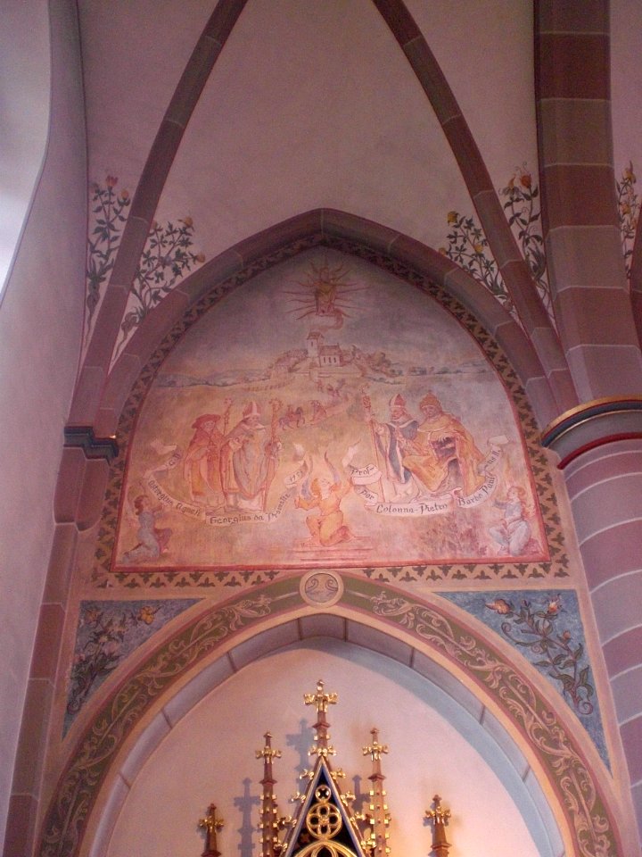 Rückers; Ablassfreske 1451