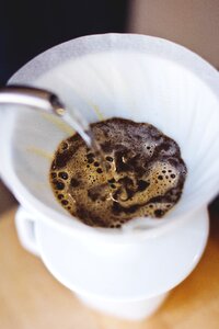 Cafe coffee drip photo