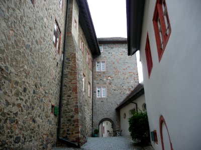 Schloss Schönberg Hinterhof