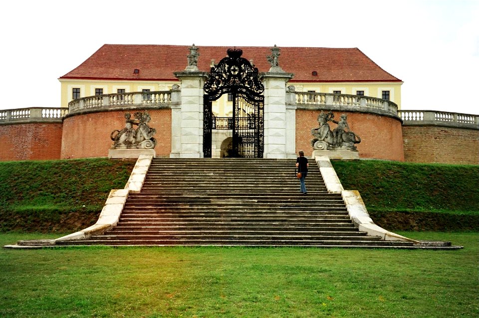Schloßhof Treppen