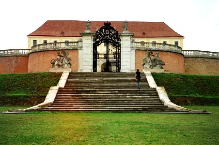 Schloßhof Treppen