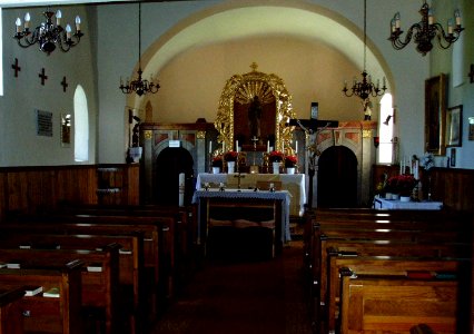Schwarzensee Kirche Altar