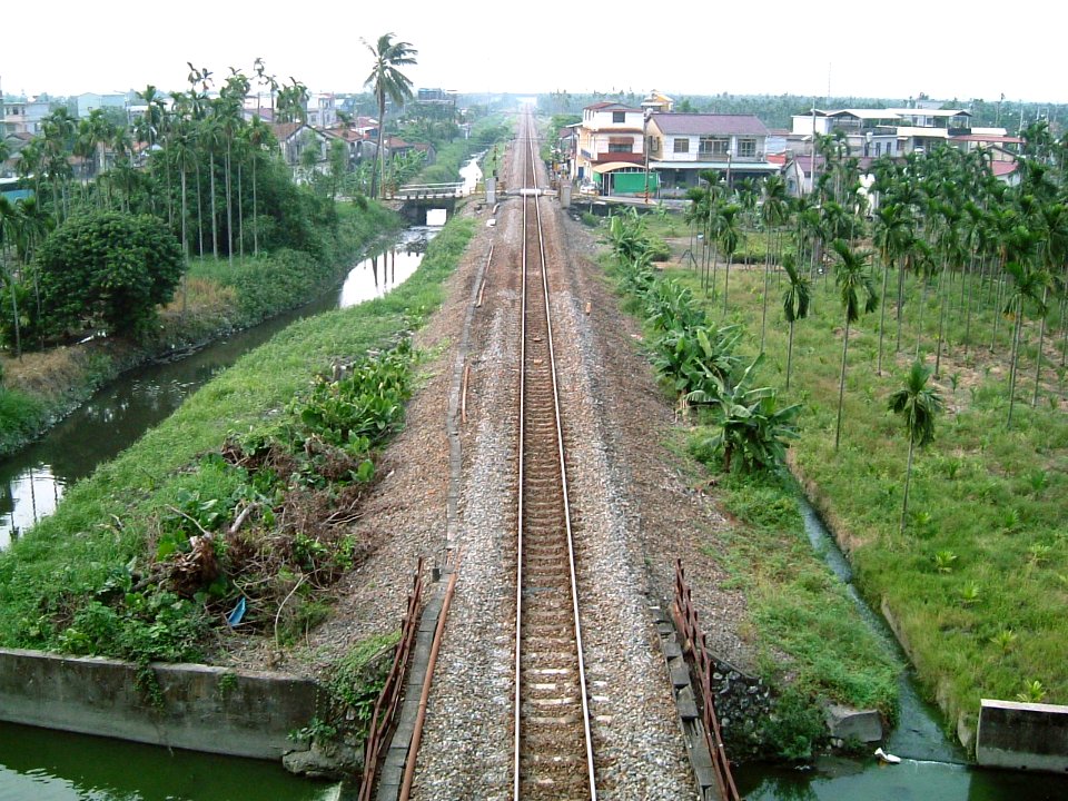 Seeing Railroad from a Bridge