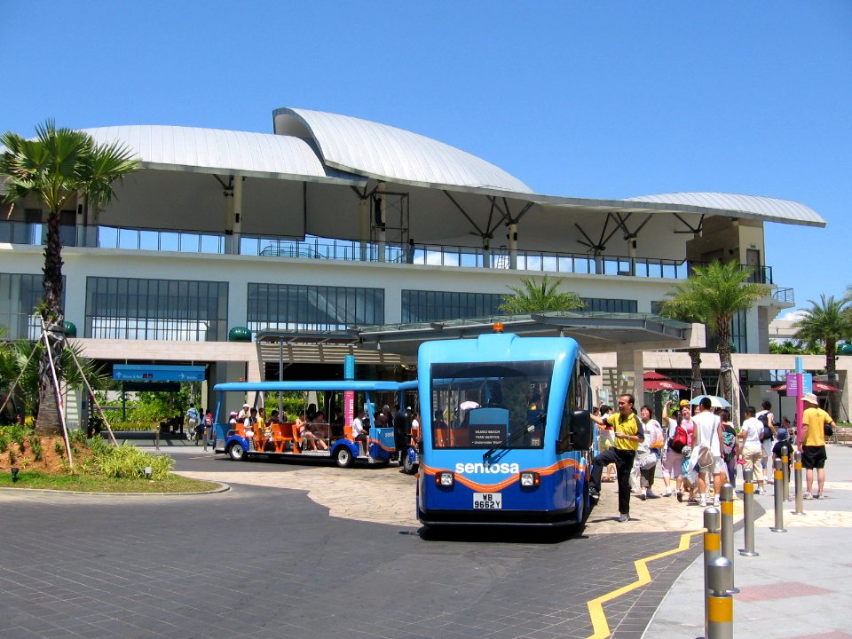 Sentosa Express, Beach Station, Sentosa, Aug 06