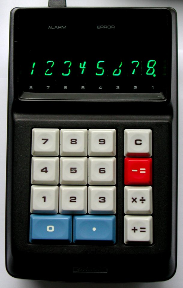 Sharp EL-8 Calculator