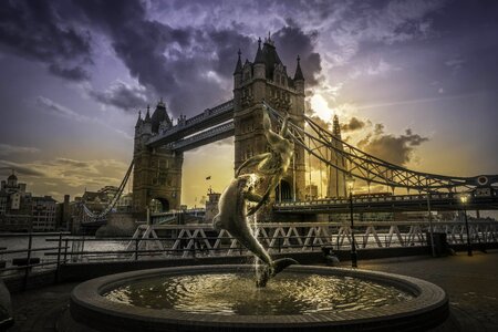 Thames tower landmark photo
