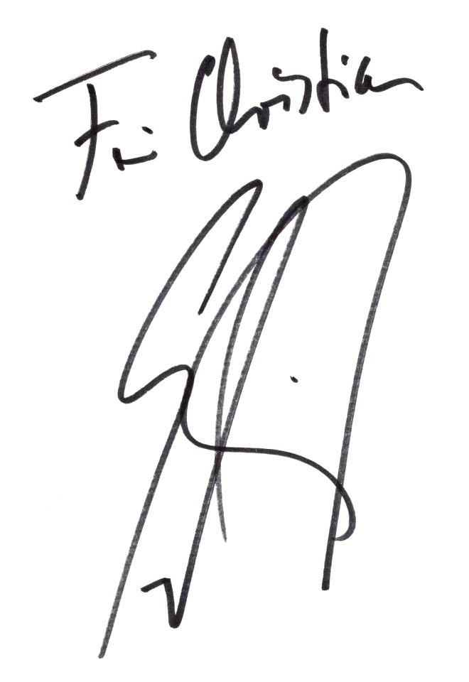 Signatur Sebastian Fitzek