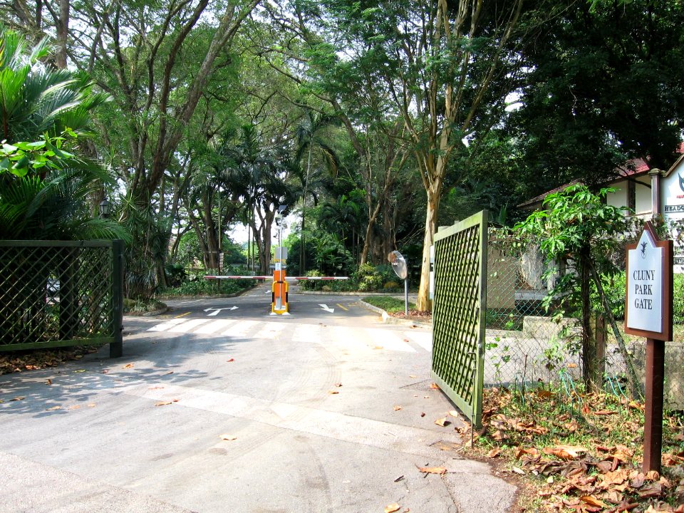 Singapore Botanic Gardens, Cluny Park Gate, Sep 06
