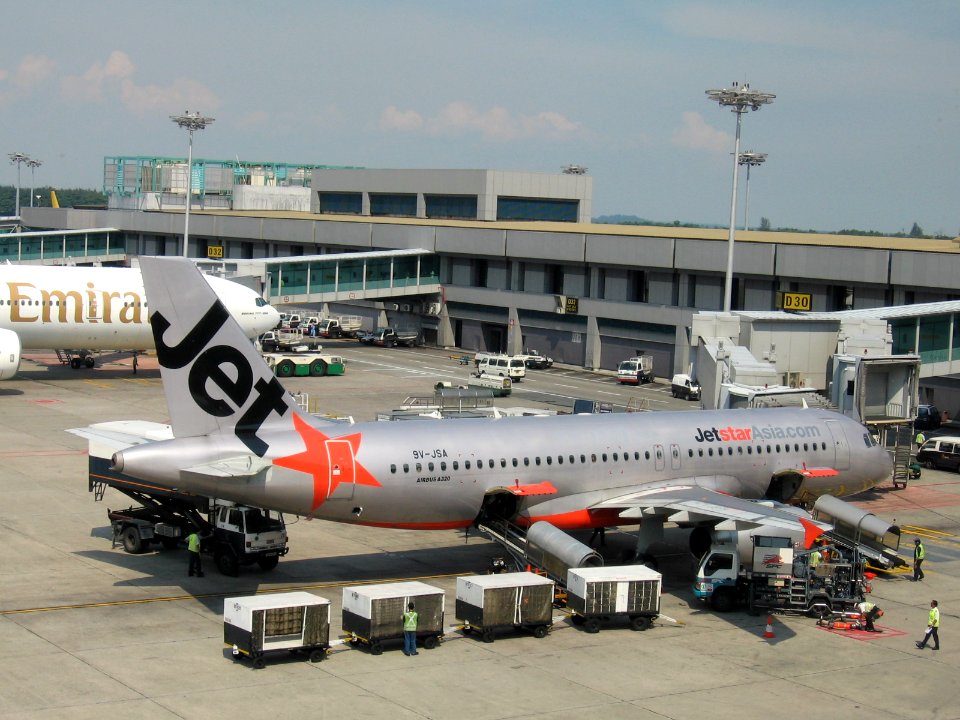 Singapore Changi Airport, Terminal 1, Jetstar Asia Airways, Dec 05