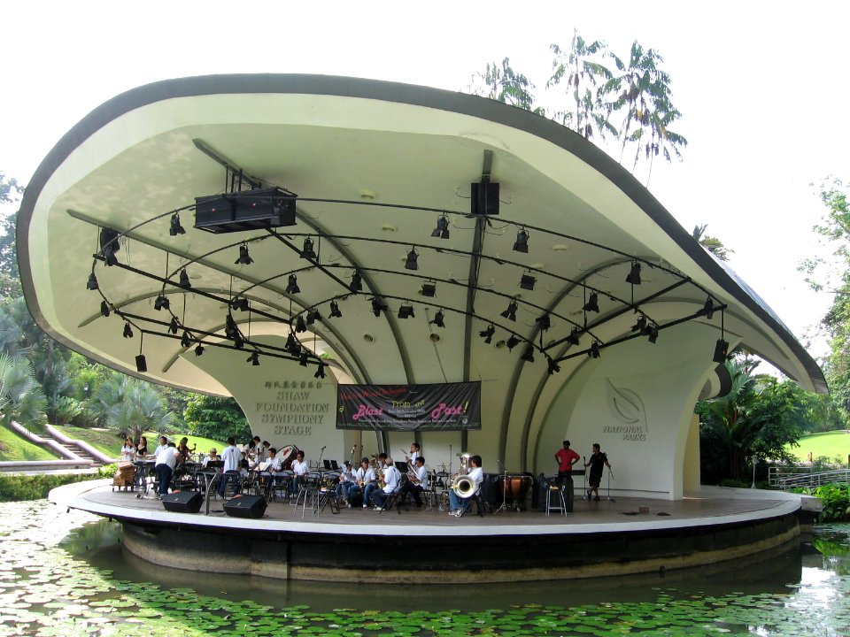 Singapore Botanic Gardens, Symphony Lake 2, Sep 06