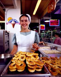 Smucker Pretzel girl