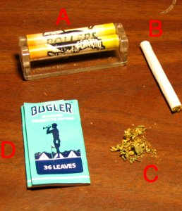 Spliff rolling machine papers