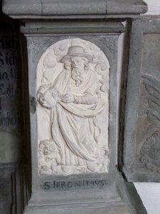 St. Cornelius und Cyprian (Mittelbiberach) - Epitaph 14