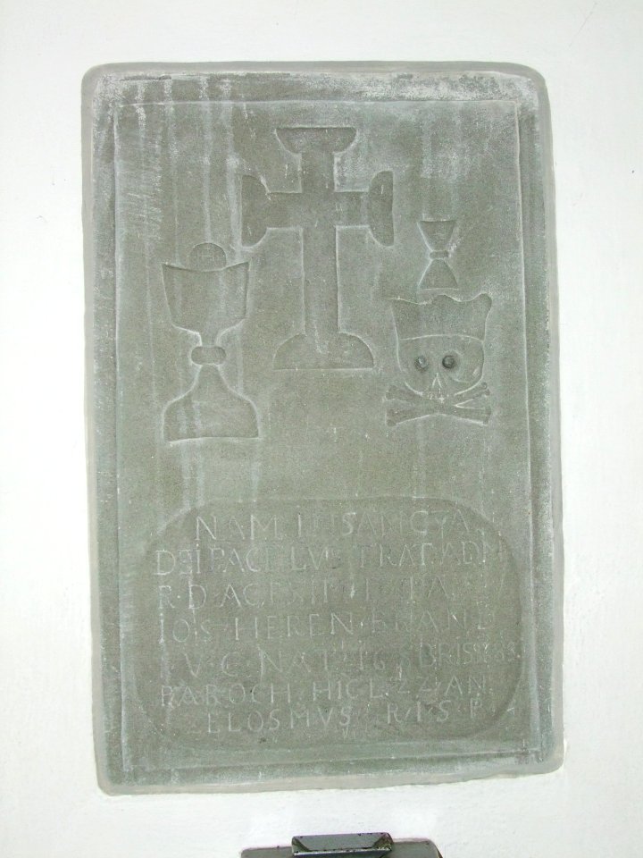 St. Cornelius und Cyprian (Mittelbiberach) - Epitaph 20